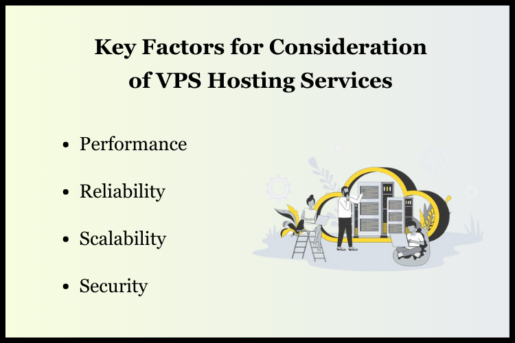 Key Factors for Consideration of VPS Hosting Services